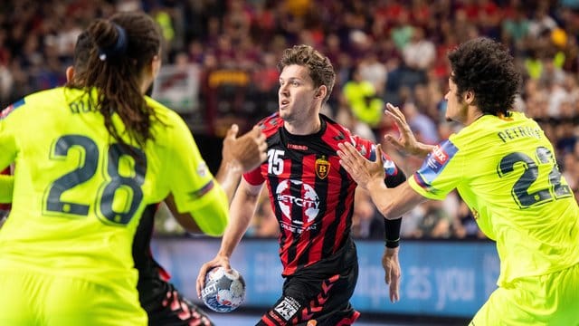 Gewann mit Vardar Skopje die Champions League: Christian Dissinger (M). Gewann mit Vardar Skopje die Champions League: Christian Dissinger (M).