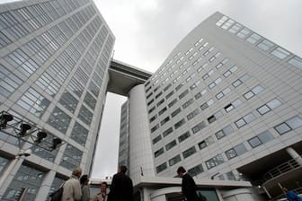 Der Internationale Strafgerichtshof in Den Haag, Niederlanden.