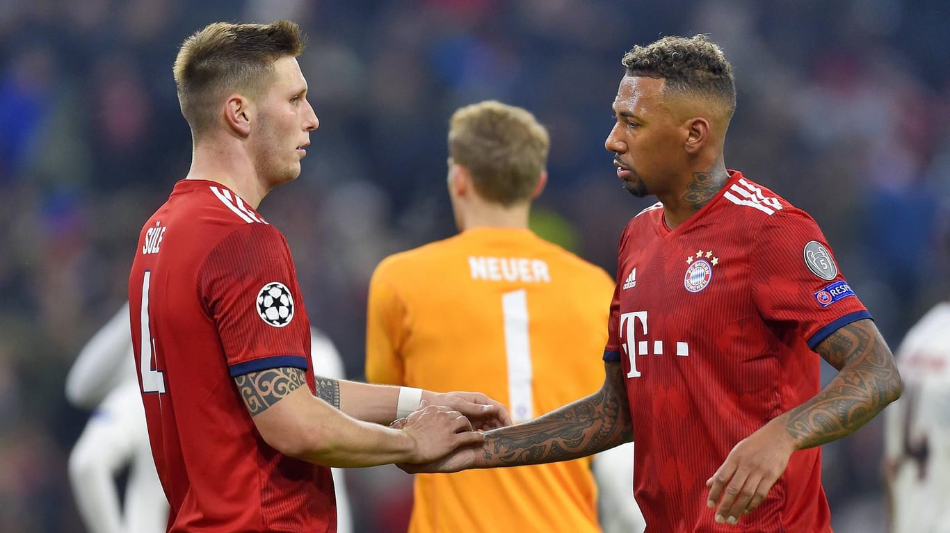 Niklas Süle (l.) und Jérôme Boateng: Bayerns Abwehrchef hat Verständnis für die Lustlos-Haltung seines Kollegen.