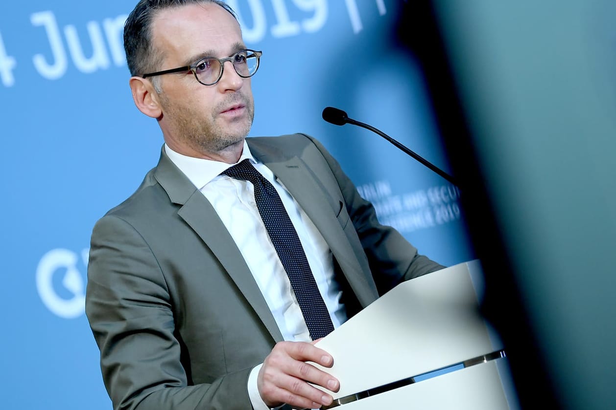 Heiko Mass: Der deutsche Außenminister machte in Berlin klar, dass der Klimawandel eine Herausforderung für die gesamte Weltgemeinschaft ist.