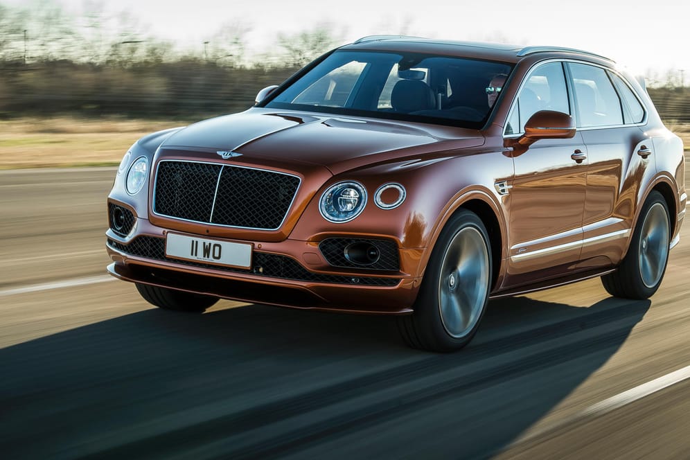 SUV für die Überholspur: Der Bentley Continental Speed schafft bis zu 306 km/h.