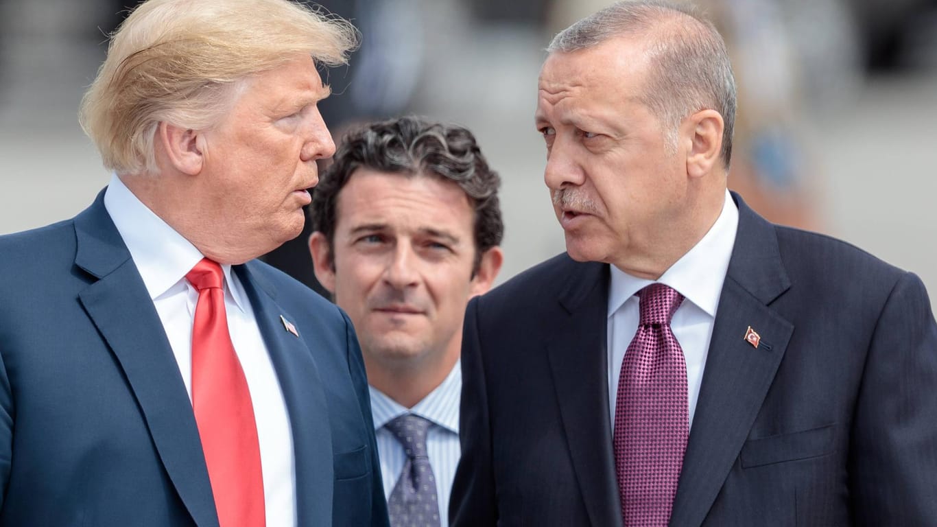 US-Präsident Donald Trump und sein türkischer Amtskollege Recep Tayyip Erdogan finden im Rüstungsstreit offenbar nicht zusammen.