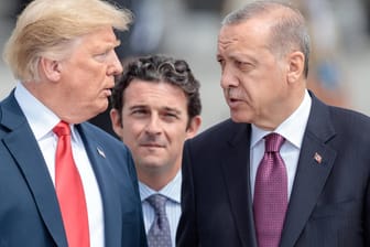 US-Präsident Donald Trump und sein türkischer Amtskollege Recep Tayyip Erdogan finden im Rüstungsstreit offenbar nicht zusammen.