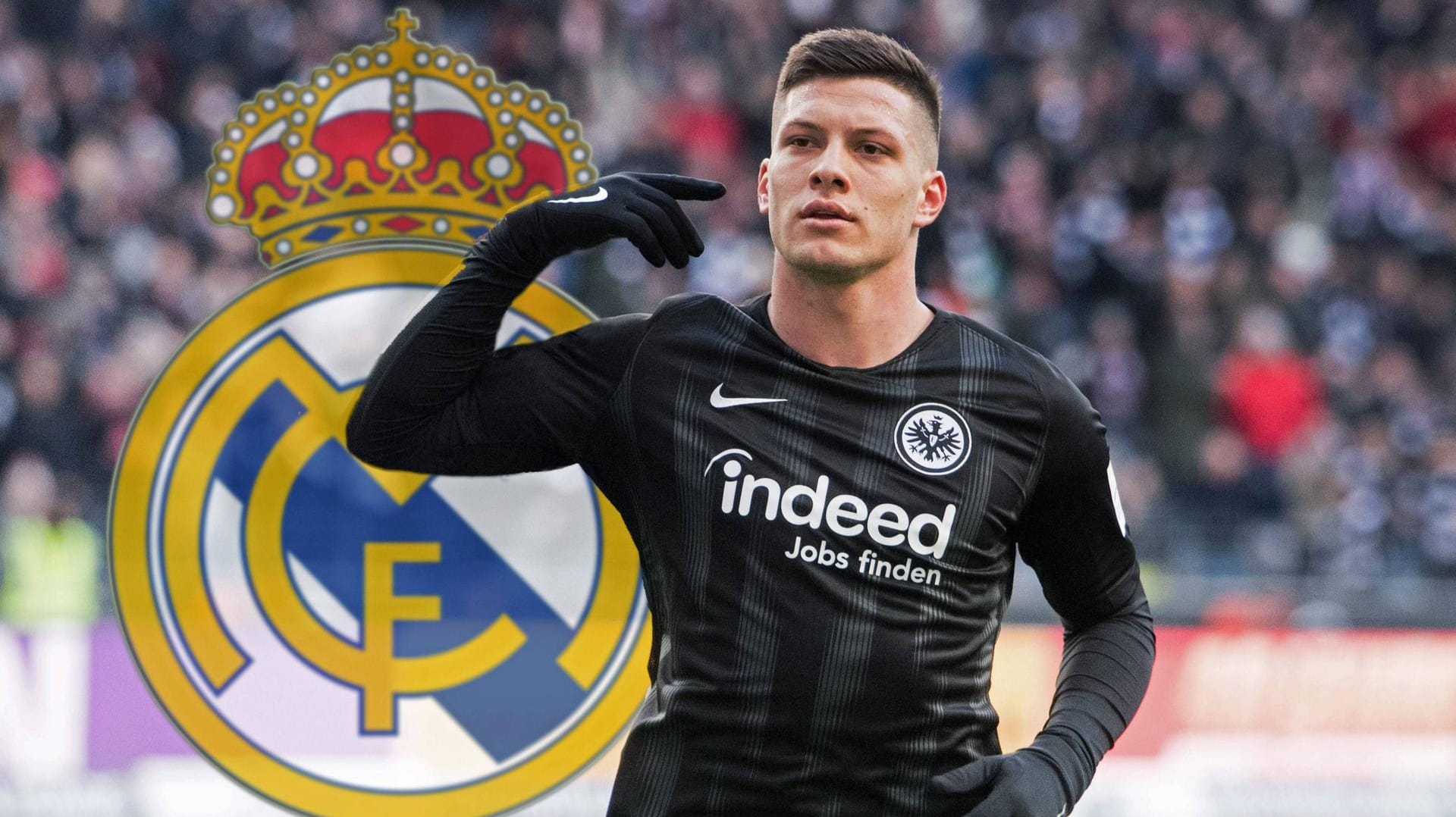 Verlässt Deutschland: Frankfurts Luka Jovic spielt künftig für Real Madrid.