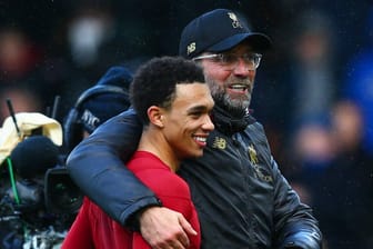 Zusammen ganz oben: Klopp und der 20-jährige Alexander-Arnold.