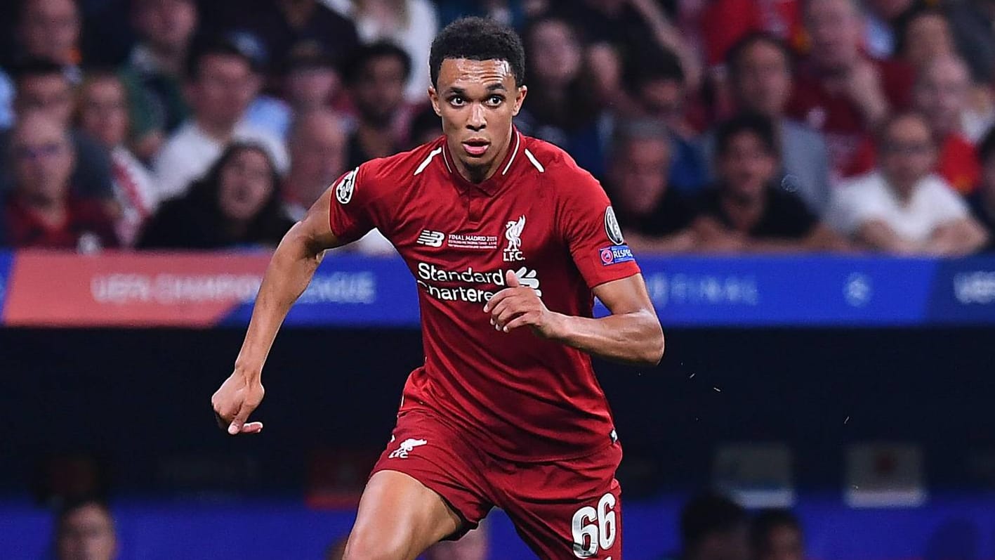 Mit rettender Ecke gegen Barcelona: Trent Alexander-Arnold.