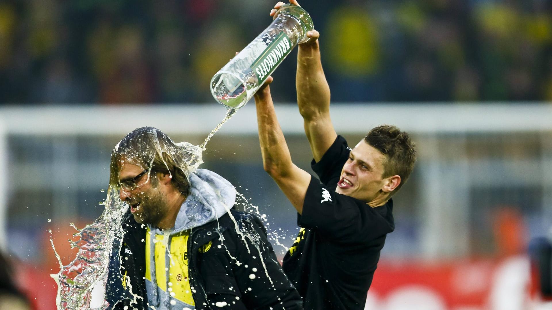 Feierten auch schon zusammen: Klopp (l.) und Lukasz Piszczek.