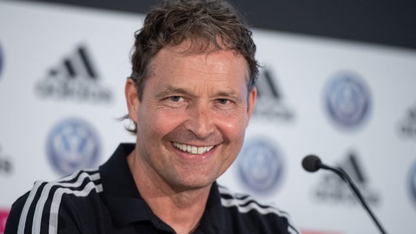 Co-Trainer Marcus Sorg ersetzt den erkrankten Joachim Löw.
