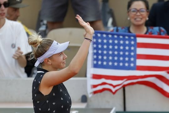 Amanda Anisimova muss nun gegen die Titelverteidigerin Simona Halep antreten.