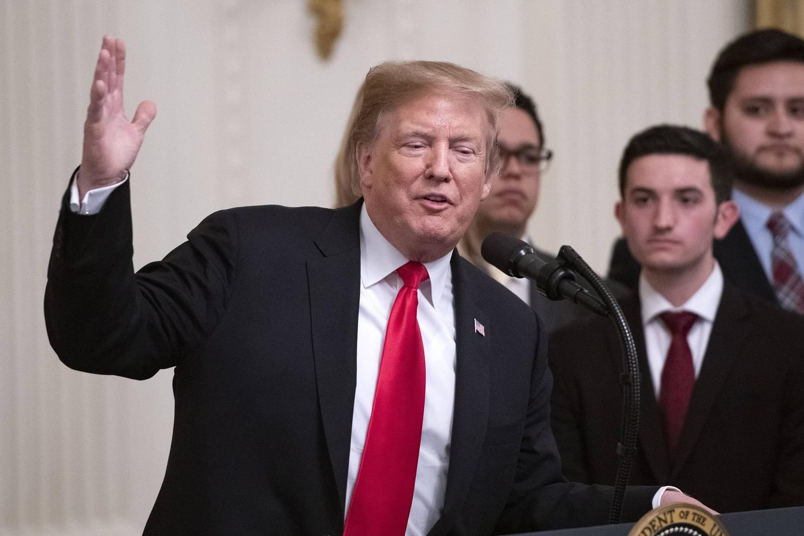 Donald Trump: Die vom US-Päsidenten angedrohten Strafzölle gegen Mexiko sind auch in seiner eigenen Partei unbeliebt.