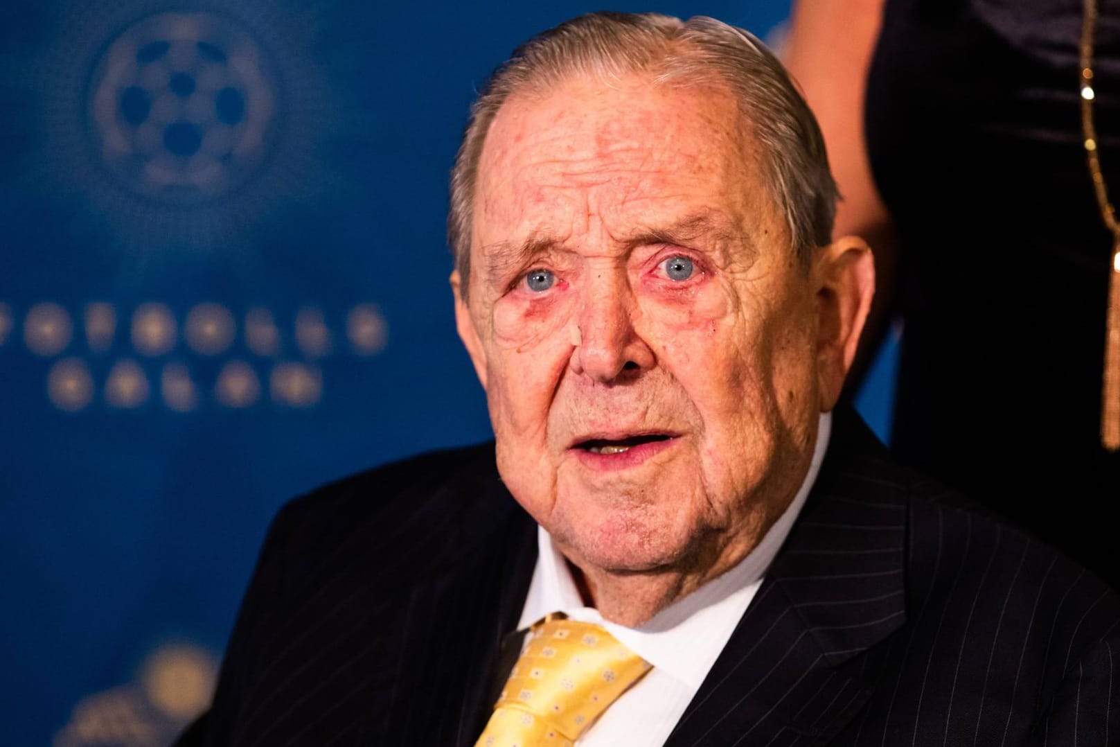 Lennart Johansson: Der frühere Präsident der Europäischen Fußball-Union, hier im November 2018, ist im Alter von 89 Jahren verstorben.