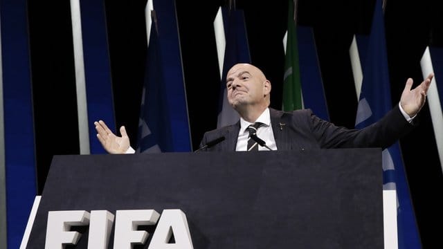 Zieht eine positive Bilanz seiner ersten Amstzeit: FIFA-Präsident Gianni Infantino . Zieht eine positive Bilanz seiner ersten Amstzeit: FIFA-Präsident Gianni Infantino .
