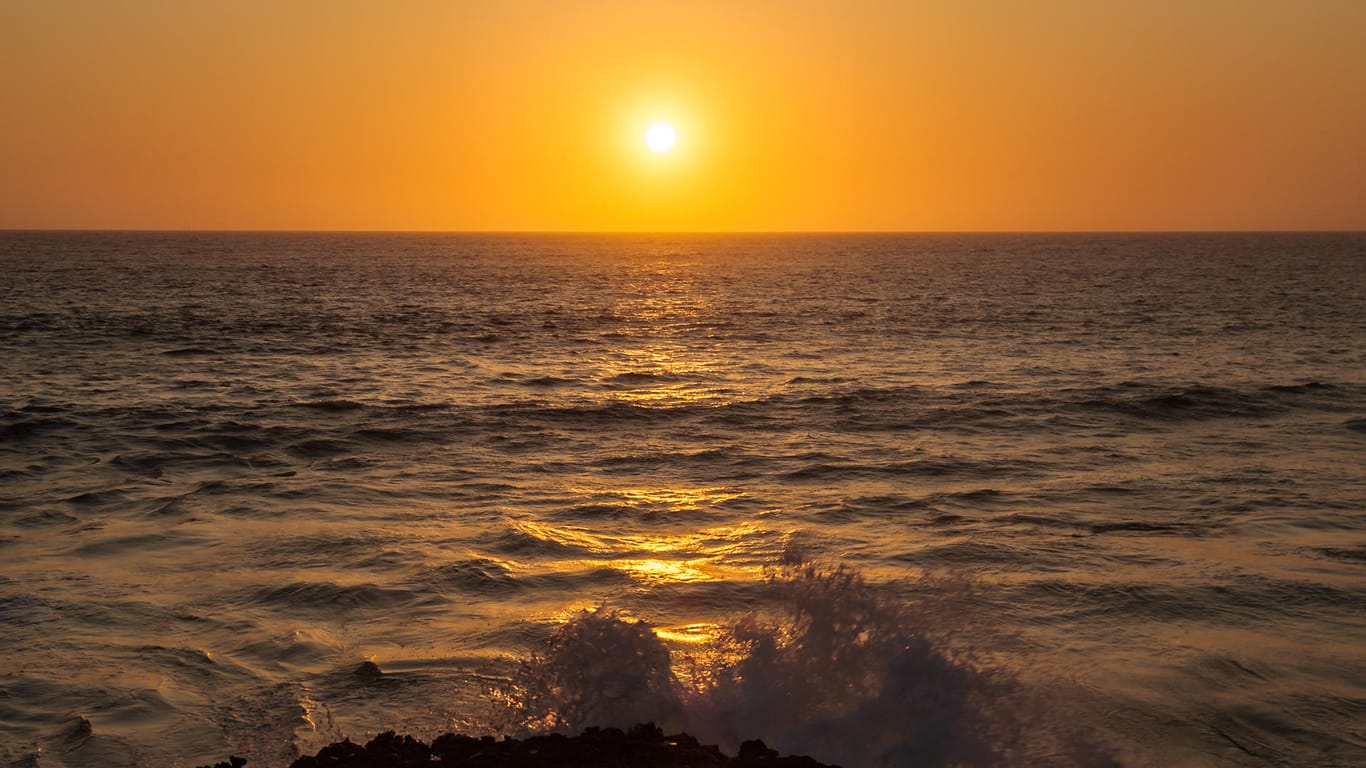 Sonnenuntergang am Meer: In Südafrika nutzte Marias Freund die romantische Stimmung für seinen Antrag.