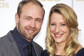 Olympiasieger Robert Harting und seine Frau Julia: Das Ehepaar ist zum ersten Mal Eltern geworden.