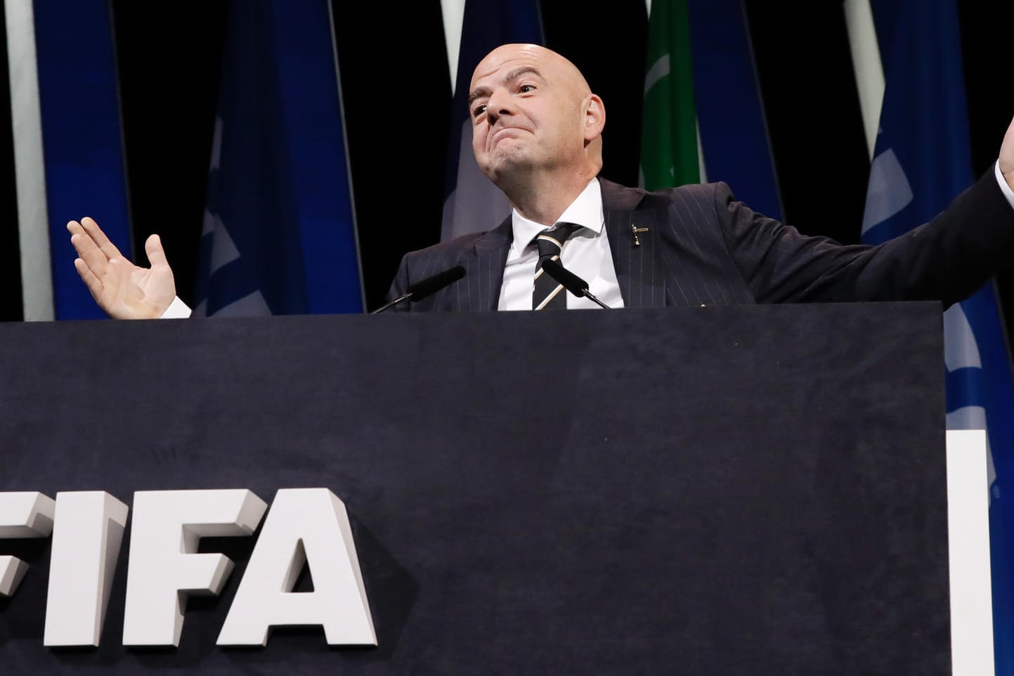 Gianni Infantino: Der Schweizer ist erneut zum Präsidenten des Fußball-Weltverbands Fifa gekürt worden.