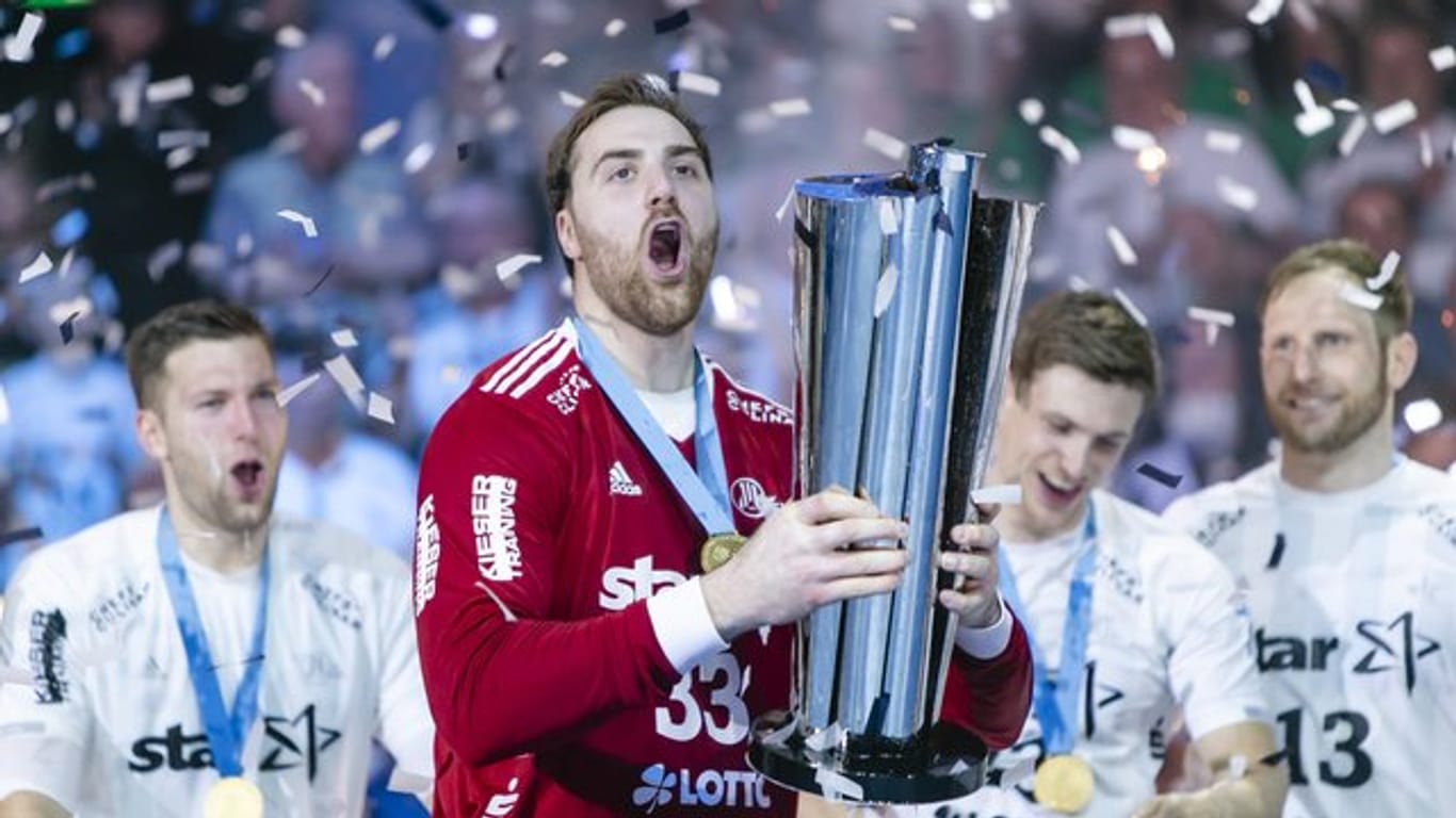 Torwart Andreas Wolff hat mit dem THW Kiel den EHF-Pokal gewonnen.