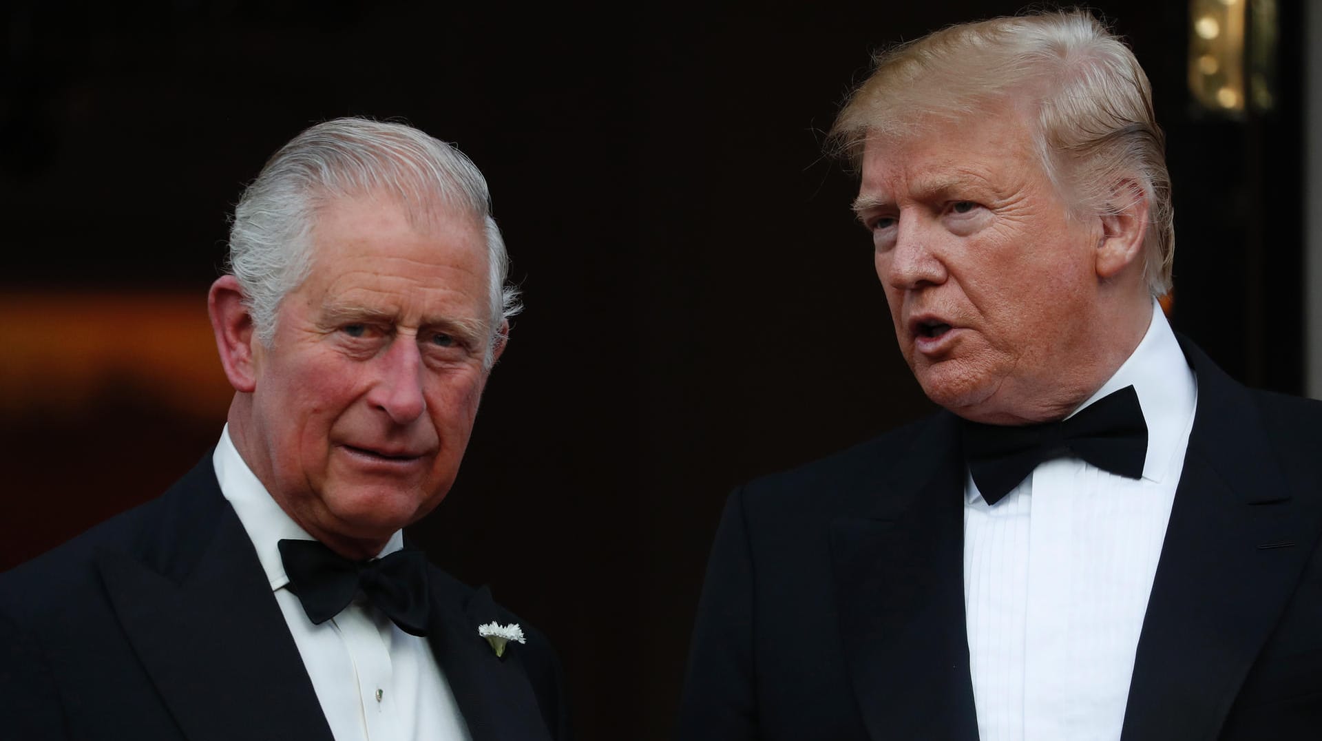 Prinz Charles im Gespräch mit Donald Trump: Der britische Thronfolger ist bekannt für seinen Einsatz gegen die Erderwärmung. Die USA sind unter Trump hingegen aus dem Pariser Klimaabkommen ausgestiegen.