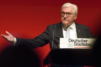 Frank-Walter Steinmeier: Der Bundespräsident verurteilte Äußerungen zur Verunglimpfung des getöteten Regionalpolitikers Walter Lübcke.