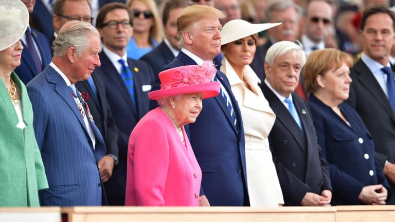 Portsmouth: In Großbritannien gedenken unter anderem die Queen, Donald Trump, Emmanuel Macron und Angela Merkel der Landung der Alliierten vor 75 Jahren.