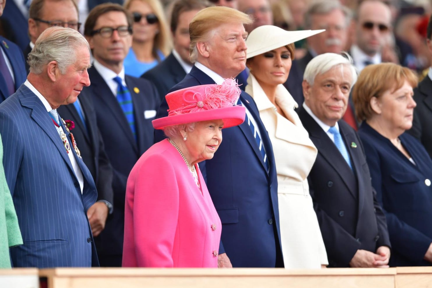 Portsmouth: In Großbritannien gedenken unter anderem die Queen, Donald Trump, Emmanuel Macron und Angela Merkel der Landung der Alliierten vor 75 Jahren.