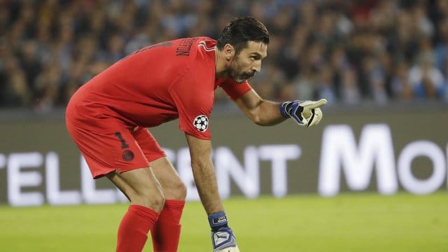 Verlässt PSG nach nur einem Jahr wieder: Torhüter Gianluigi Buffon. Verlässt PSG nach nur einem Jahr wieder: Torhüter Gianluigi Buffon.