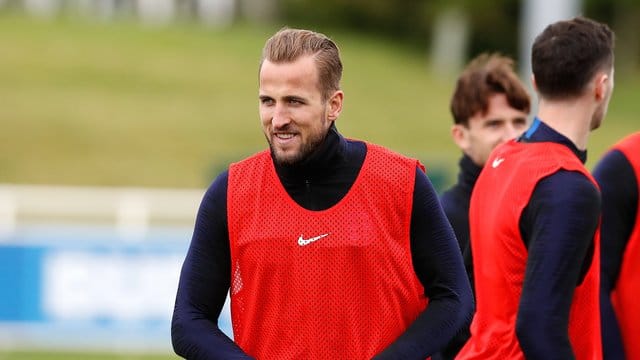 Der Einsatz von Harry Kane ist noch offen.
