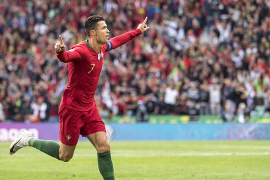 Cristiano Ronaldo schoss Portugal zum Sieg.