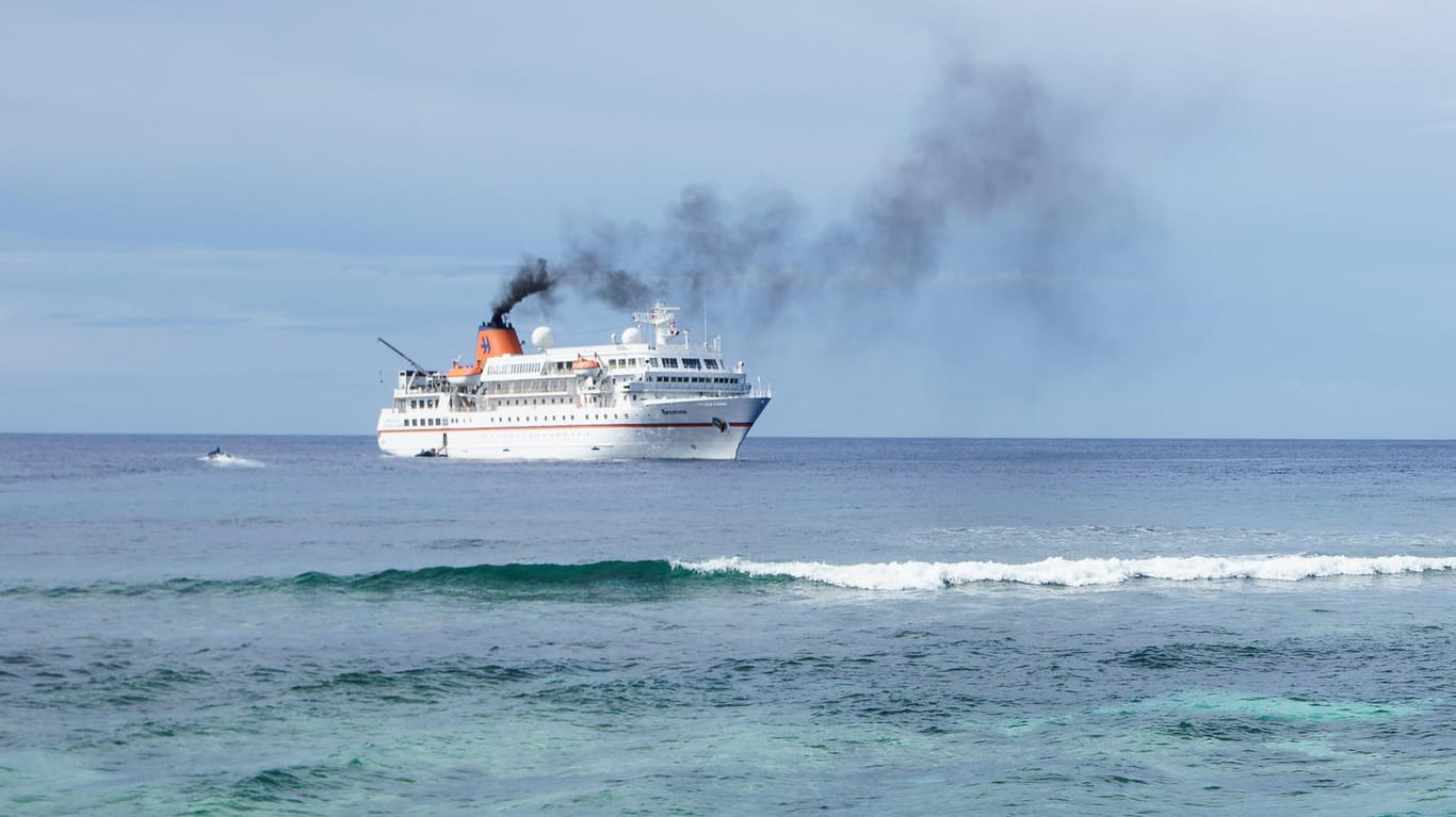 Kreuzfahrtschiff auf hoher See: Die Schiffe gelten als große Umweltverschmutzer.