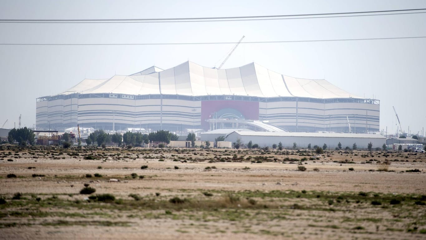 Das Al Bayt Stadion in Doha.
