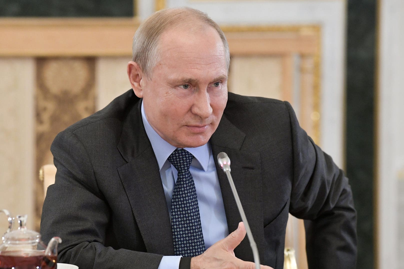 Wladimir Putin: Der russische Präsident sprach am Rande des Internationalen Weltwirtschaftsforums in St. Petersburg über das Abkommen.