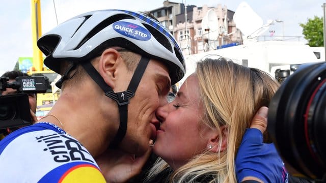 Freuen sich auf Nachwuchs: Radprofi Marcel Kittel und Freundin Tess von Piekartz.