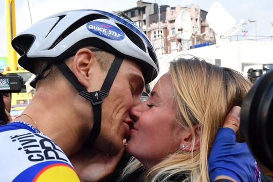 Freuen sich auf Nachwuchs: Radprofi Marcel Kittel und Freundin Tess von Piekartz.