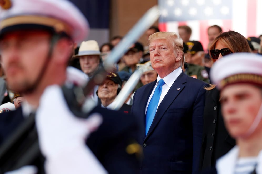 Trump bei D-Day-Feier in der Normandie: Neuer Zynismus