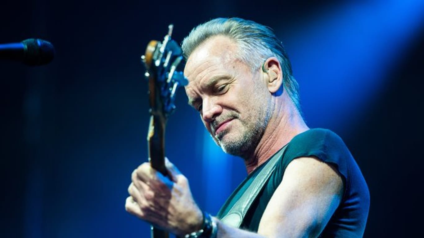 Sting präsentierte in Hannover viele seiner Hits.