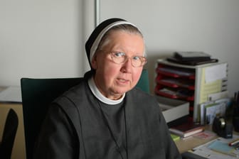 Schwester Dominika Kinder: Die Provinzoberin ist 1968 dem Orden beigetreten, nachdem sie mit Nonnen in einem Altenheim zusammengearbeitet hat.