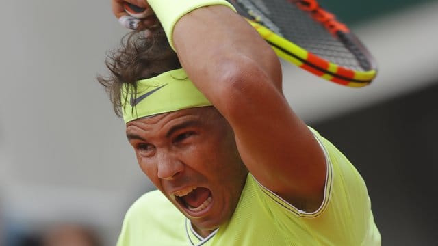 Rafael Nadal steht zum zwölften Mal im Finale der French Open.