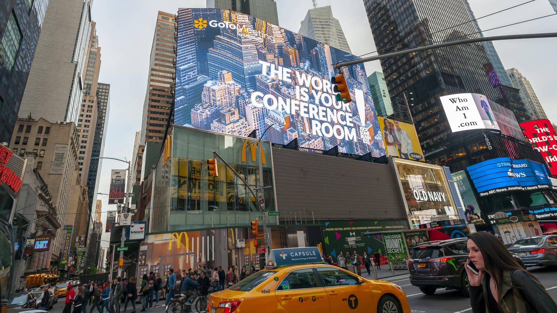 Times Square in New York: Ein Verdächtiger soll einen Anschlag an dem belebten Platz geplant haben.