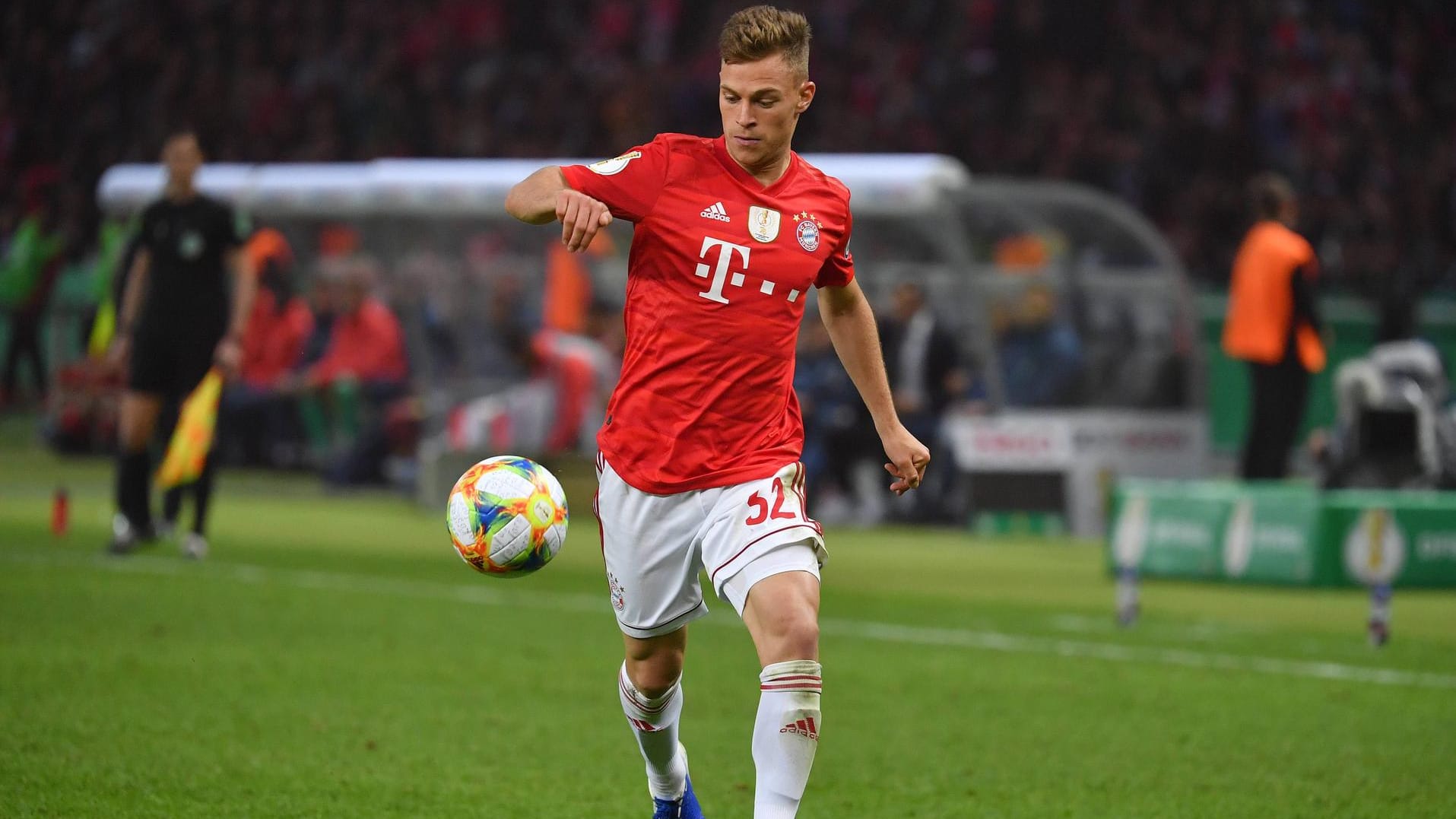 Aus der Bayern-Elf kaum wegzudenken: Joshua Kimmich ist Stammkraft beim Rekordmeister – und in der Nationalelf.