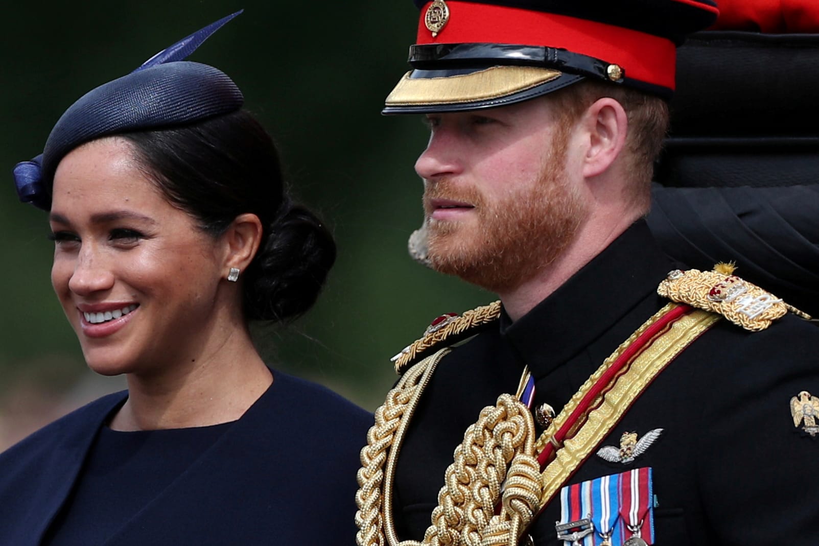 Prinz Harry und Herzogin Meghan: Für Letztere ist es der erste große Auftritt nach der Geburt.