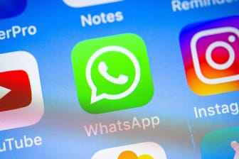 WhatsApp-Icon auf dem iPhone: Das Innenministerium will die Verschlüsselung des Messenger-Dienstes unterlaufen.