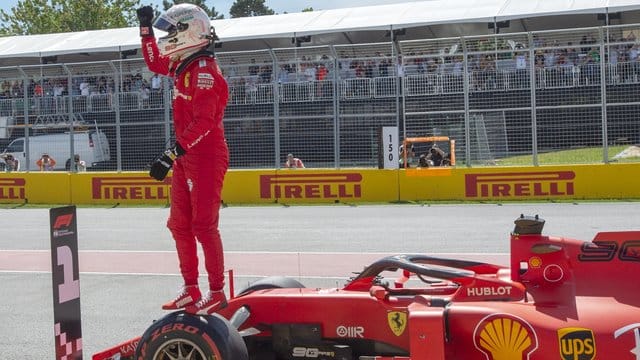 Sebastian Vettel war nach dem Erreichen der Pole "voll von Adrenalin. Sebastian Vettel war nach dem Erreichen der Pole "voll von Adrenalin.