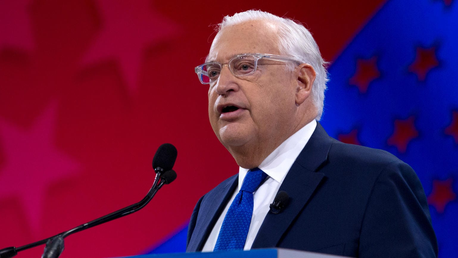 David Friedman: Der US-Botschafter in Israel hat die Palästinenser verärgert.