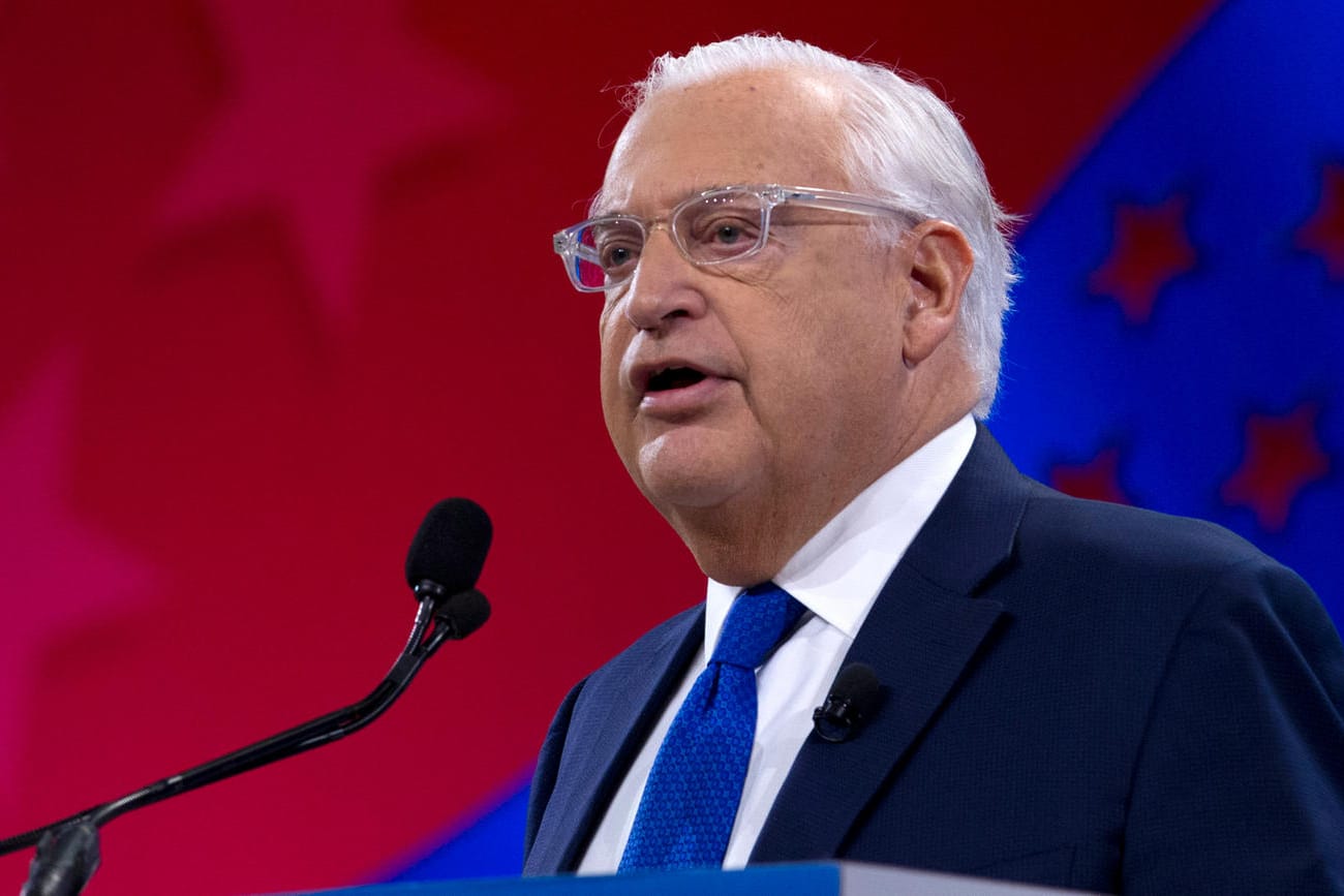 David Friedman: Der US-Botschafter in Israel hat die Palästinenser verärgert.