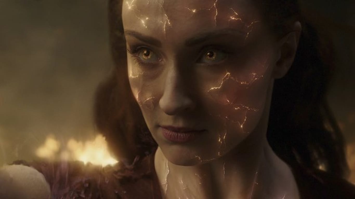 Sophie Turner in einer Szene von "X-Men: Dark Phoenix".