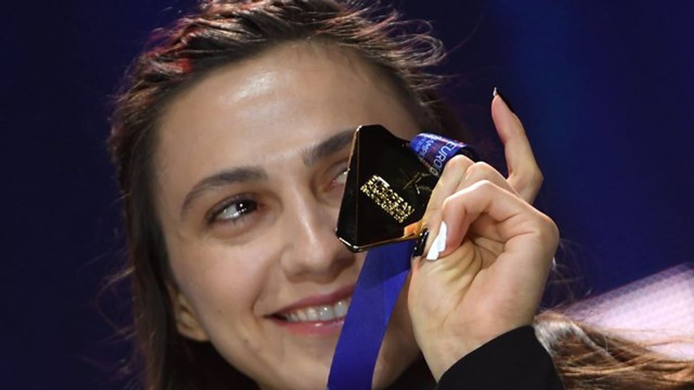 Hat den Präsidenten des russischen Leichtathletik-Verbandes zum Rücktritt aufgefordert: Goldmedaillengewinnerin Marija Lassizkene.
