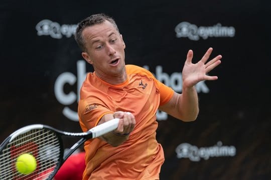 Philipp Kohlschreiber unterliegt in Stuttgart bereits in Runde eins dem Serben Miomir Kecmanovic.