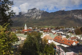 Blick über Bad Reichenhall: In dem Gebiet kommt es regelmäßig zu Erdbeben. (Archivbild)