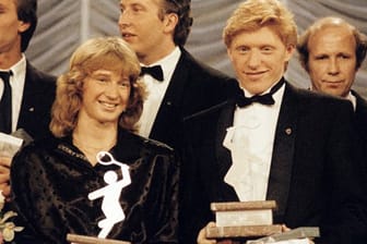 Steffi Graf und Boris Becker wurden 1986 Sportler des Jahres.