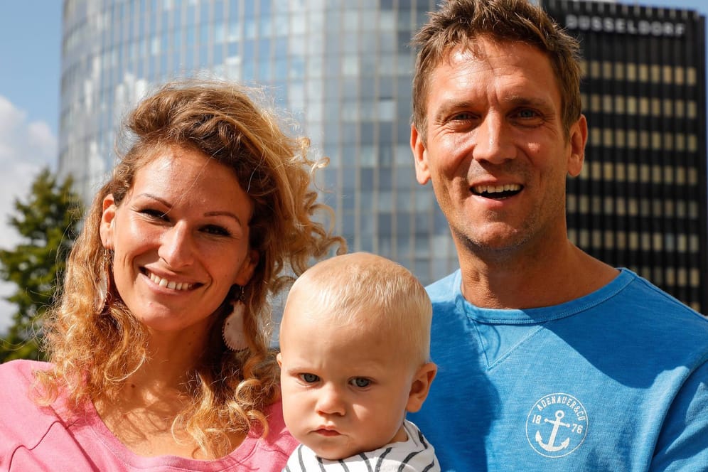 Peer Kusmagk und Janni Hönscheid: Im August 2017 wurden sie zum ersten Mal Eltern.