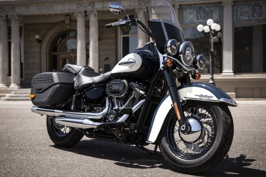 Klassischer Cruiser: Die Harley-Davidson Heritage Classic.